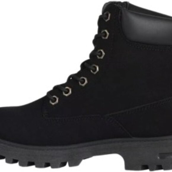 Lugz WEMPHD 001 Lugz Women's Empire Hi Lace Up Work Boots Ankle Black Size 7 - Picture 3 of 5
